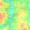 Mappa topografica Knollwood, altitudine, rilievo