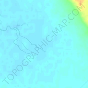 Mappa topografica Carrizo Plain, altitudine, rilievo