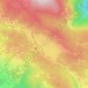 Mappa topografica Fondi, altitudine, rilievo