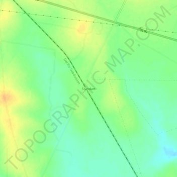 Mappa topografica Standart, altitudine, rilievo