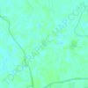Mappa topografica Río Sabanilla, altitudine, rilievo