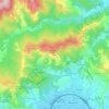 Mappa topografica Isola, altitudine, rilievo