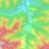 Mappa topografica Fornisco, altitudine, rilievo