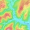 Mappa topografica Palaizot, altitudine, rilievo