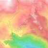 Mappa topografica Banagudi, altitudine, rilievo