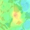 Mappa topografica Савина, altitudine, rilievo