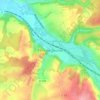 Mappa topografica Fains-les-Sources, altitudine, rilievo