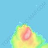 Mappa topografica Cape Wrath, altitudine, rilievo
