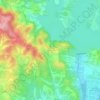 Mappa topografica Nafarrate, altitudine, rilievo