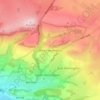 Mappa topografica West Horrington, altitudine, rilievo