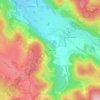 Mappa topografica Les Goutelles, altitudine, rilievo
