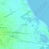 Mappa topografica Mandulongan, altitudine, rilievo