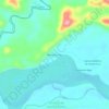 Mappa topografica Bellavista Alta, altitudine, rilievo