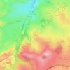 Mappa topografica Le Bouis, altitudine, rilievo