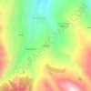 Mappa topografica Shagllay, altitudine, rilievo