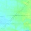 Mappa topografica Tunbridge, altitudine, rilievo