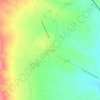 Mappa topografica Los Corrales, altitudine, rilievo