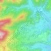 Mappa topografica Campotamaso, altitudine, rilievo