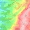 Mappa topografica Sinz, altitudine, rilievo