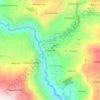 Mappa topografica Duraznito, altitudine, rilievo
