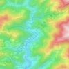 Mappa topografica Ploye, altitudine, rilievo