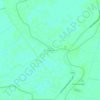 Mappa topografica Ban Bang Sakae, altitudine, rilievo