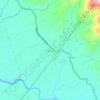 Mappa topografica Tagukon, altitudine, rilievo