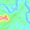 Mappa topografica Hardy Ford, altitudine, rilievo