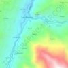 Mappa topografica Runtu, altitudine, rilievo