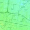 Mappa topografica L R Bell Colonia, altitudine, rilievo