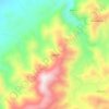 Mappa topografica Caguan, altitudine, rilievo
