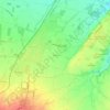 Mappa topografica Razza, altitudine, rilievo
