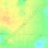 Mappa topografica Lazbuddie, altitudine, rilievo