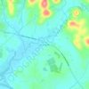Mappa topografica Dixon Springs, altitudine, rilievo