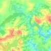 Mappa topografica Kergoff, altitudine, rilievo