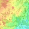 Mappa topografica Wüsthof, altitudine, rilievo