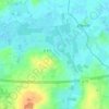 Mappa topografica L'Angle, altitudine, rilievo