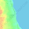 Mappa topografica Forester, altitudine, rilievo