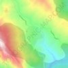 Mappa topografica Samarina, altitudine, rilievo