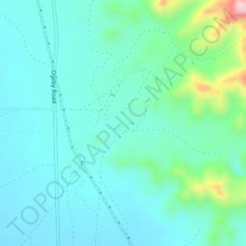 Mappa topografica Tumco, altitudine, rilievo
