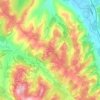 Mappa topografica Santa Cristina in Salivolpe, altitudine, rilievo