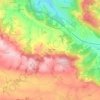 Mappa topografica La Capelle Del Vern, altitudine, rilievo