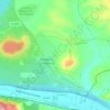 Mappa topografica Malpica, altitudine, rilievo