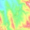 Mappa topografica Trignete, altitudine, rilievo