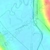 Mappa topografica Shaker Crossing, altitudine, rilievo
