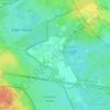 Mappa topografica De Ginkel, altitudine, rilievo