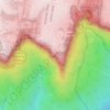 Mappa topografica Prince of Wales Lookout, altitudine, rilievo