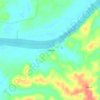 Mappa topografica Grandview, altitudine, rilievo