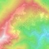 Mappa topografica Bocchiardi, altitudine, rilievo
