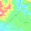 Mappa topografica Olango, altitudine, rilievo
